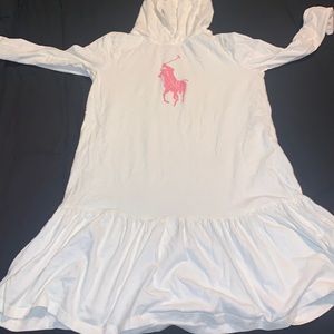 POLO BY RALPH LAUREN DRESS WITH HOODIE